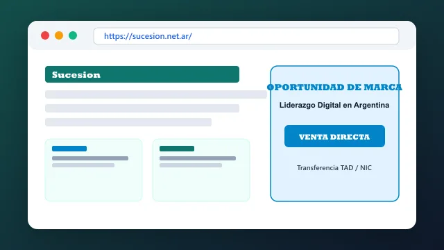 Modelo de aplicación comercial y proyectos digitales para sucesion.net.ar